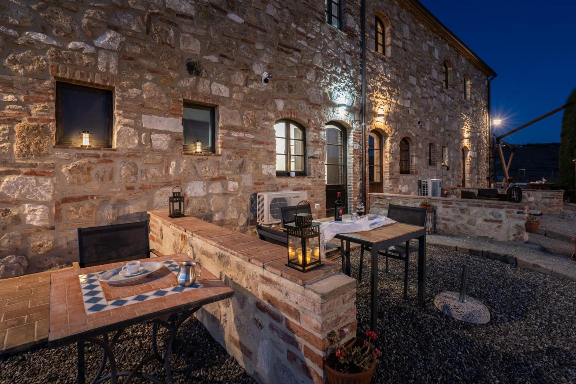 Podere Fossaccio Casa Pino Asciano Kültér fotó